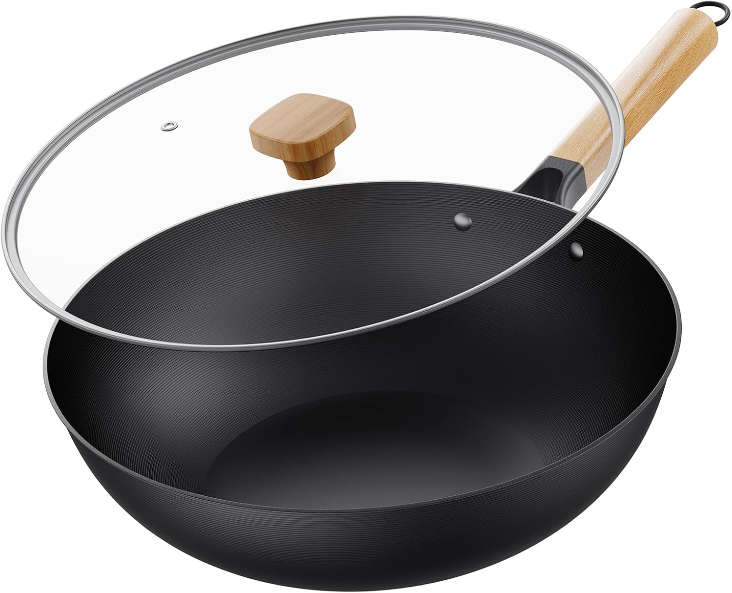 Carbon Steel Wok 30cm